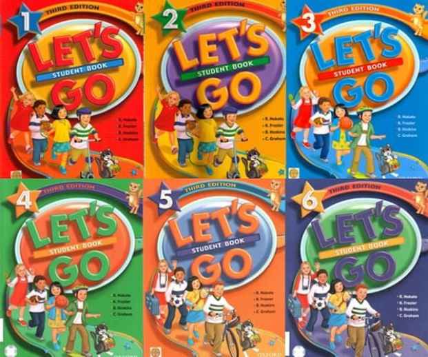 Giáo trình dạy tiếng anh cho trẻ mầm non Let's go 
